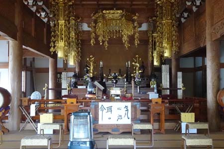 茅ヶ崎市・信隆寺の本堂