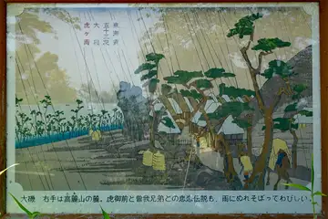 大磯の虎ヶ雨