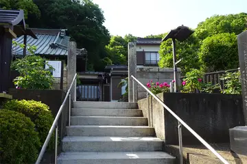 蓮華院の石段