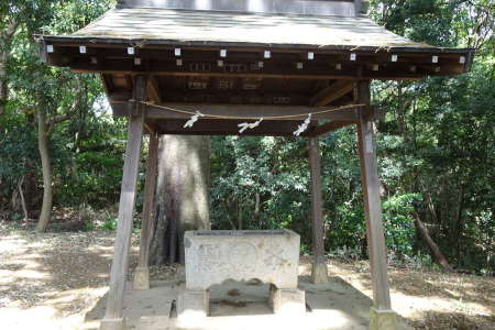 国分寺市・本村八幡神社の御手水場