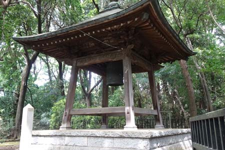 国分寺市・武蔵国分寺の鐘楼