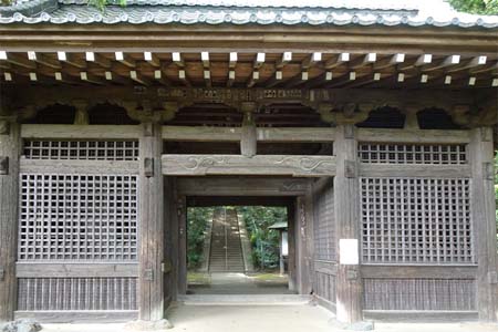 国分寺市・武蔵国分寺の仁王門