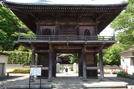 国分寺市・武蔵国分寺の楼門