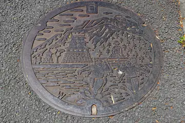 小田原市のマンホール