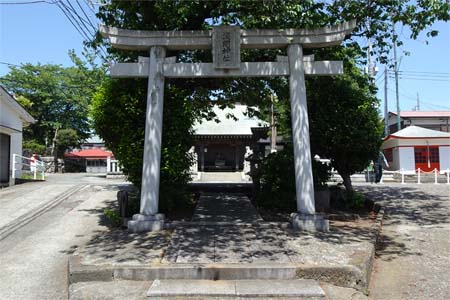 小田原市・浅間神社の鳥居