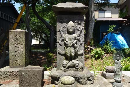 小田原市・浅間神社の庚申塔