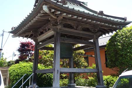 小田原市・長泉寺の鐘楼