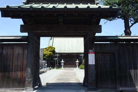 小田原市・大見寺の山門