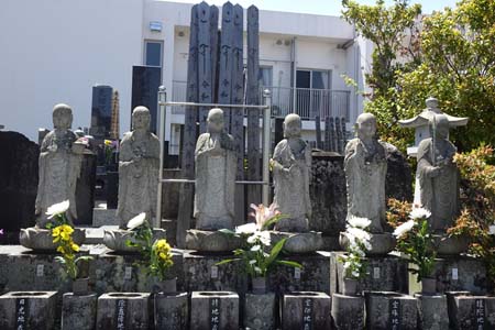 小田原市・大見寺の六地蔵