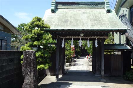 小田原市・法船寺の山門