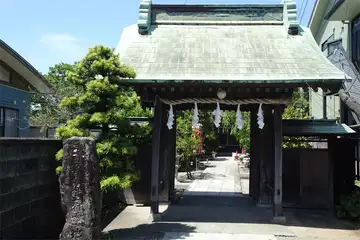 法船寺の山門