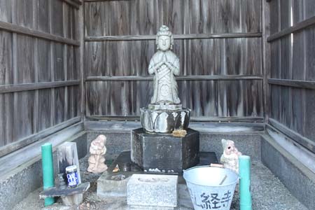 小田原市・弘経寺の浄行菩薩か