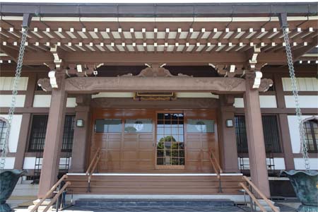 小田原市・宗福寺の本堂