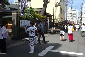 松原神社に出店