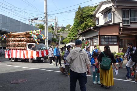 小田原市・居神神社のお神輿