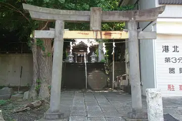 八杉神社の鳥居