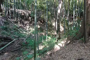 小机城の深い空堀