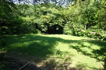 小机城の広い二ノ丸広場
