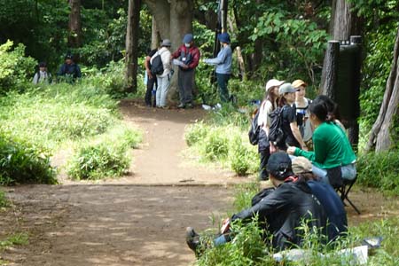 横浜自然観察の森から天園・大平山でもアンケート調査
