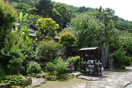 箱根町・正眼寺の境内
