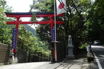 箱根天聖大権現神社の鳥居