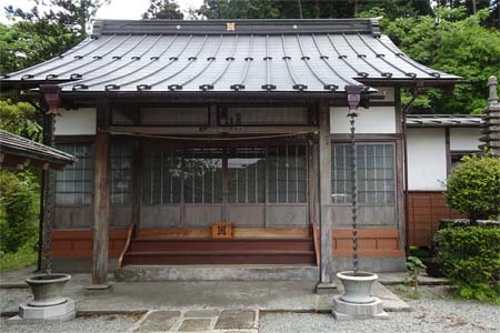 箱根町・守源寺の本堂