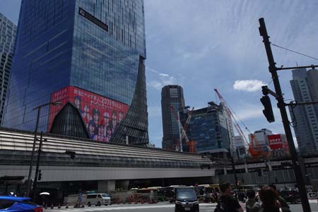 東京都渋谷区・再開発が進む渋谷の街