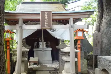 上目黒氷川神社の富士浅間神社