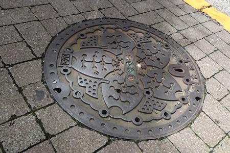 東京都目黒区・東京都の下水マンホール