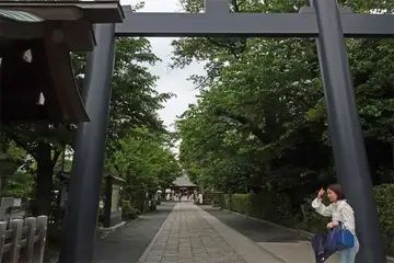松陰神社の鳥居