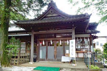 東京都世田谷区・用賀神社の社務所