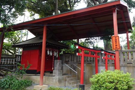 東京都世田谷区・用賀神社の幸福稲荷神社