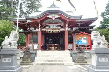 瀬田玉川神社の拝殿