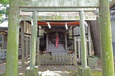 東京都世田谷区・六所神社の北野神社