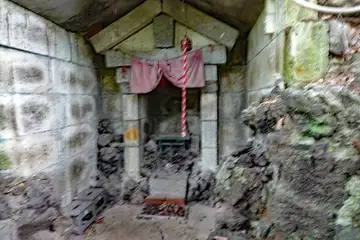 等々力渓谷の神変窟