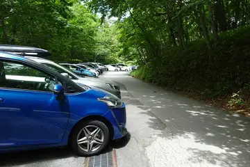 上日川峠の駐車場