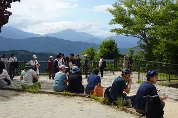 高尾山の展望台