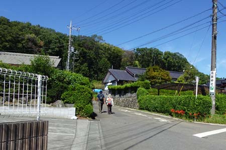 巾着田から日和田山・日和田山の登山口へ