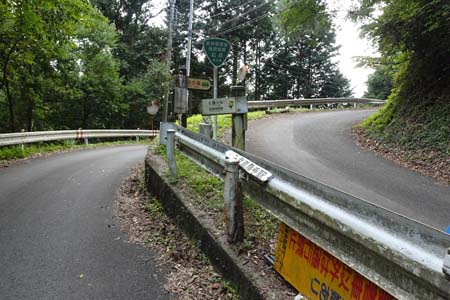 巾着田から日和田山・奥武蔵グリーンラインを右に分け