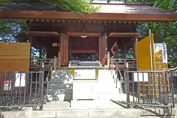 二子神社の拝殿