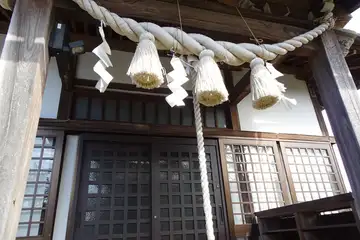 医薬神社の拝殿