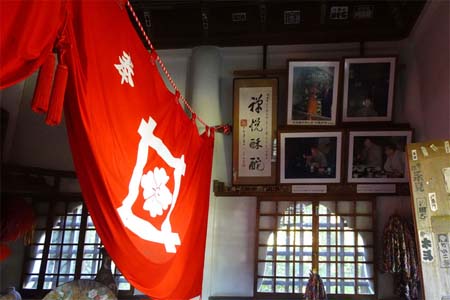 御岳渓谷・中国の寒山寺から住職が訪れたとか