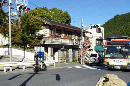 御岳渓谷・たどり着いた御岳駅