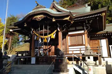王子神社の拝殿