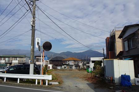 渋沢丘陵・秦野の市街を歩いて
