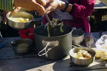 小仏城山でほうとう