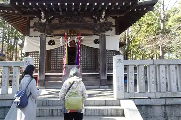 小杉神社の拝殿