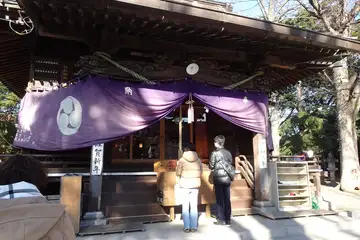 日枝神社の拝殿