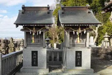下鶴間不動堂の天神さま、蚕天さまの社