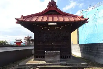 日枝神社の拝殿